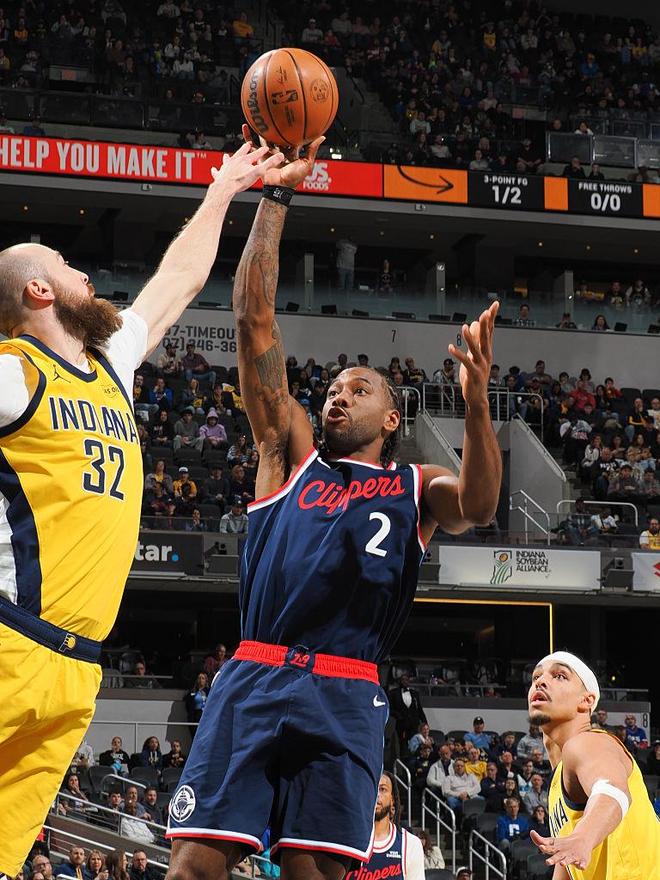 快船四连胜登西部第八 伦纳德准绝杀掀翻步行者